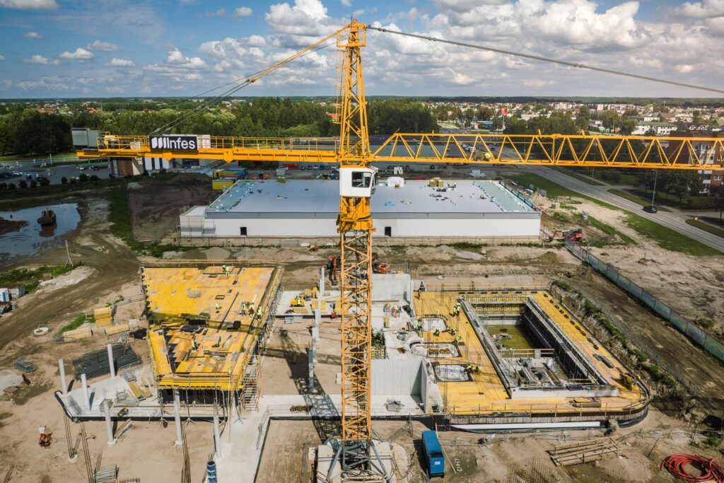 Construction of multifunctional sports centre in Gargždai