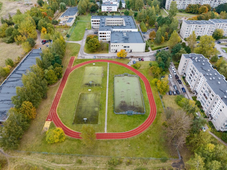 Pradedamas sporto paskirties inžinerinių statinių rekonstravimas Vilniaus mieste