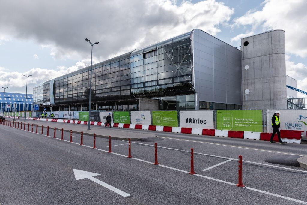 Reconstruction of Kaunas Airport passenger terminal