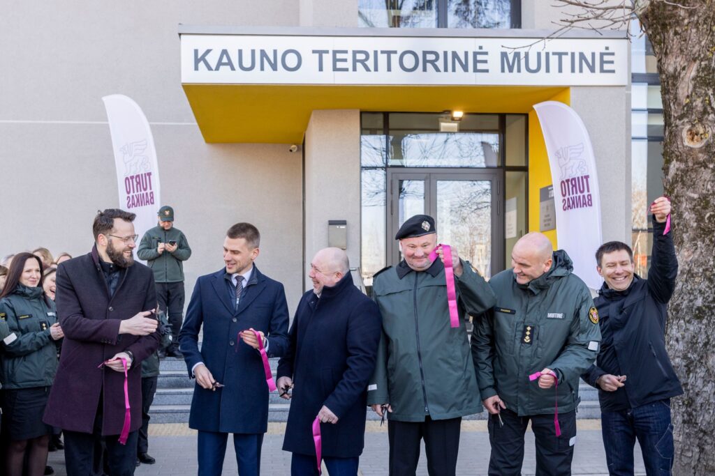 Dalyvavome Kauno teritorinės muitinės ir Muitinės departamento atidarymo šventėje