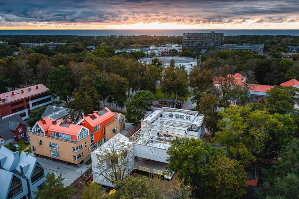 Reconstruction of the Naglis Cinema in Palanga