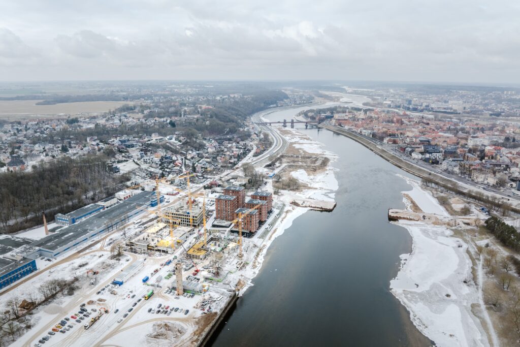 Construction of a residential apartment building in Kaunas