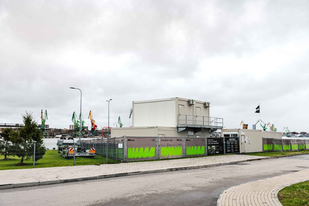 Kopgalio krantinių Klaipėdoje griovimo ir naujos statybos darbai