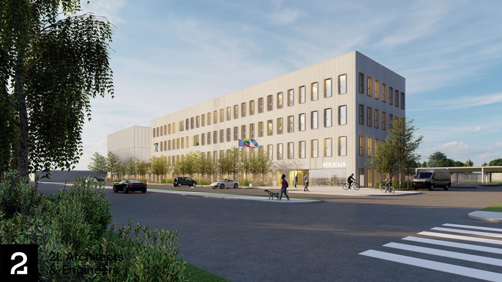 Construction of Šiauliai County Chief Police Commissariat building