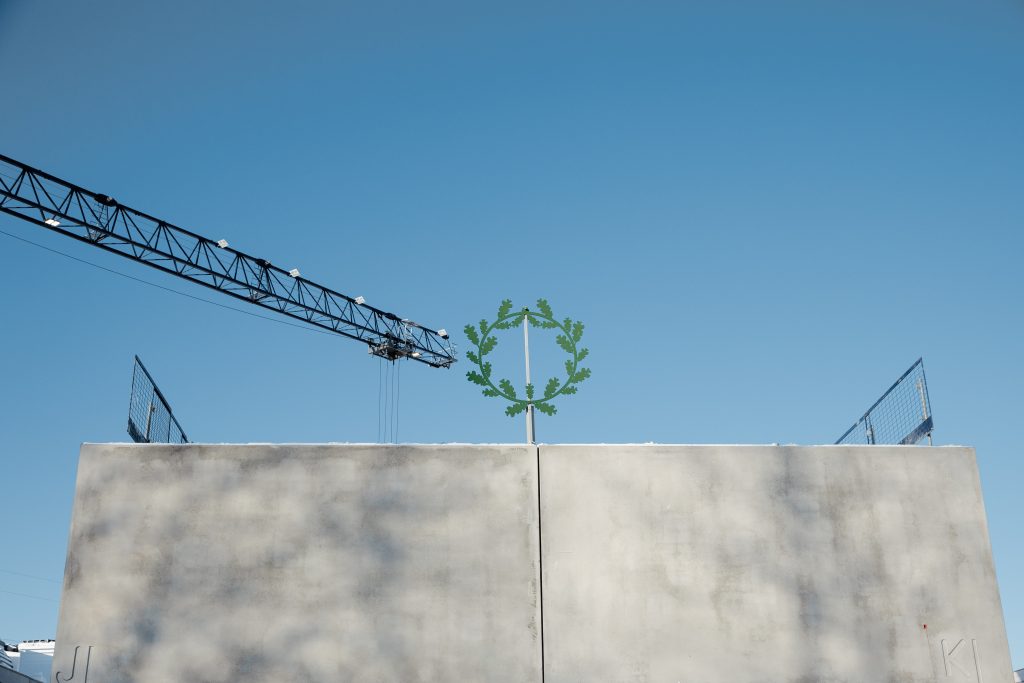 Dalyvavome darželio Pašilaičiuose vainiko iškėlimo šventėje